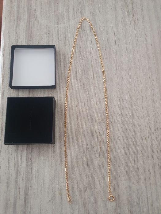 Fio de ouro (19.2Kt) em malha 3x1