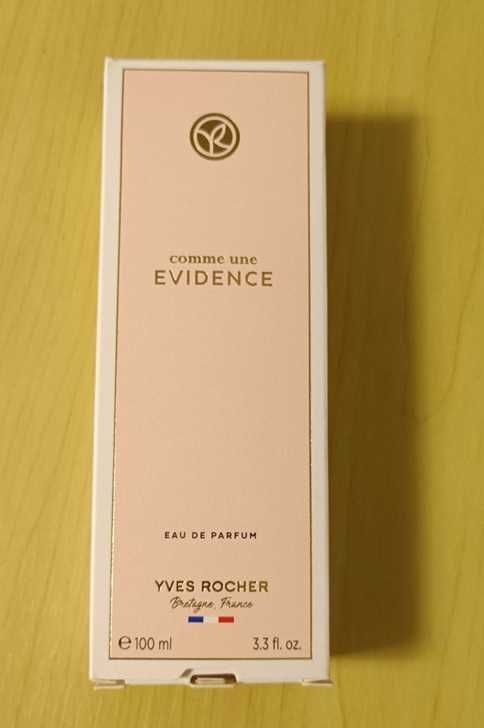 Kultowa woda perfumowana od Yves Rocher "Comme une Evidence", 100 ml