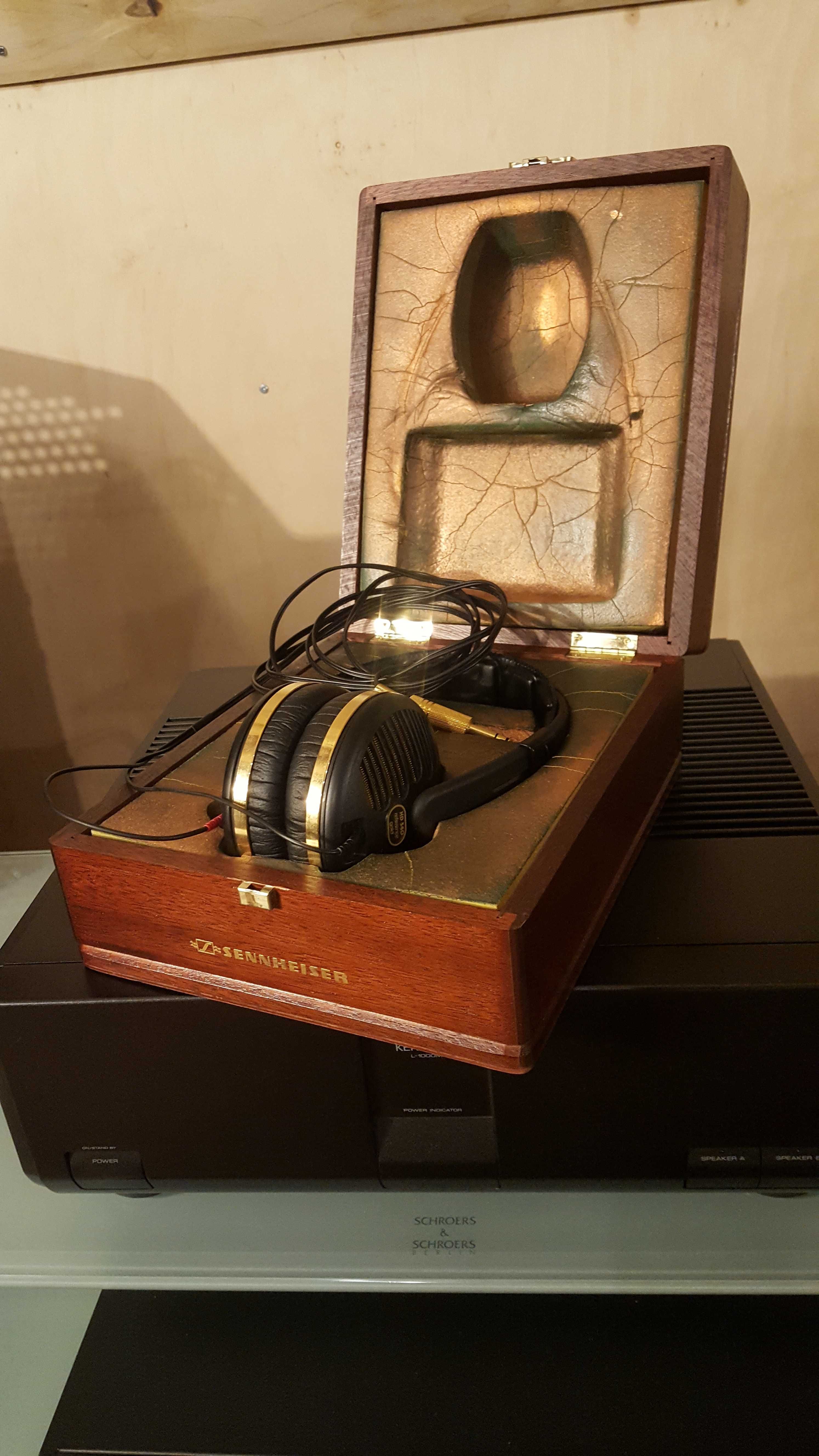 słuchawki audio sennhaiser 540 hd reference gold