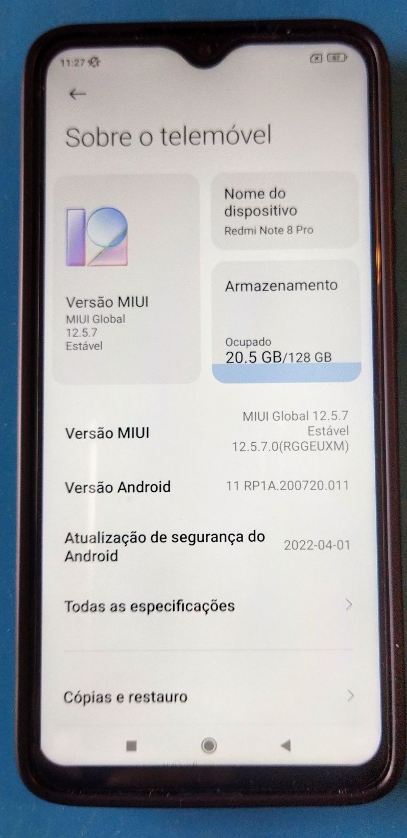 Xiaomi Redmi note 8 pro 6/128g
