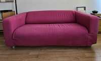 Sofa Ikea duża różowa