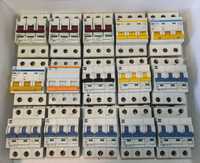 Автоматичні вимикачі, автомати 3-полюсні, диференційні, контактори