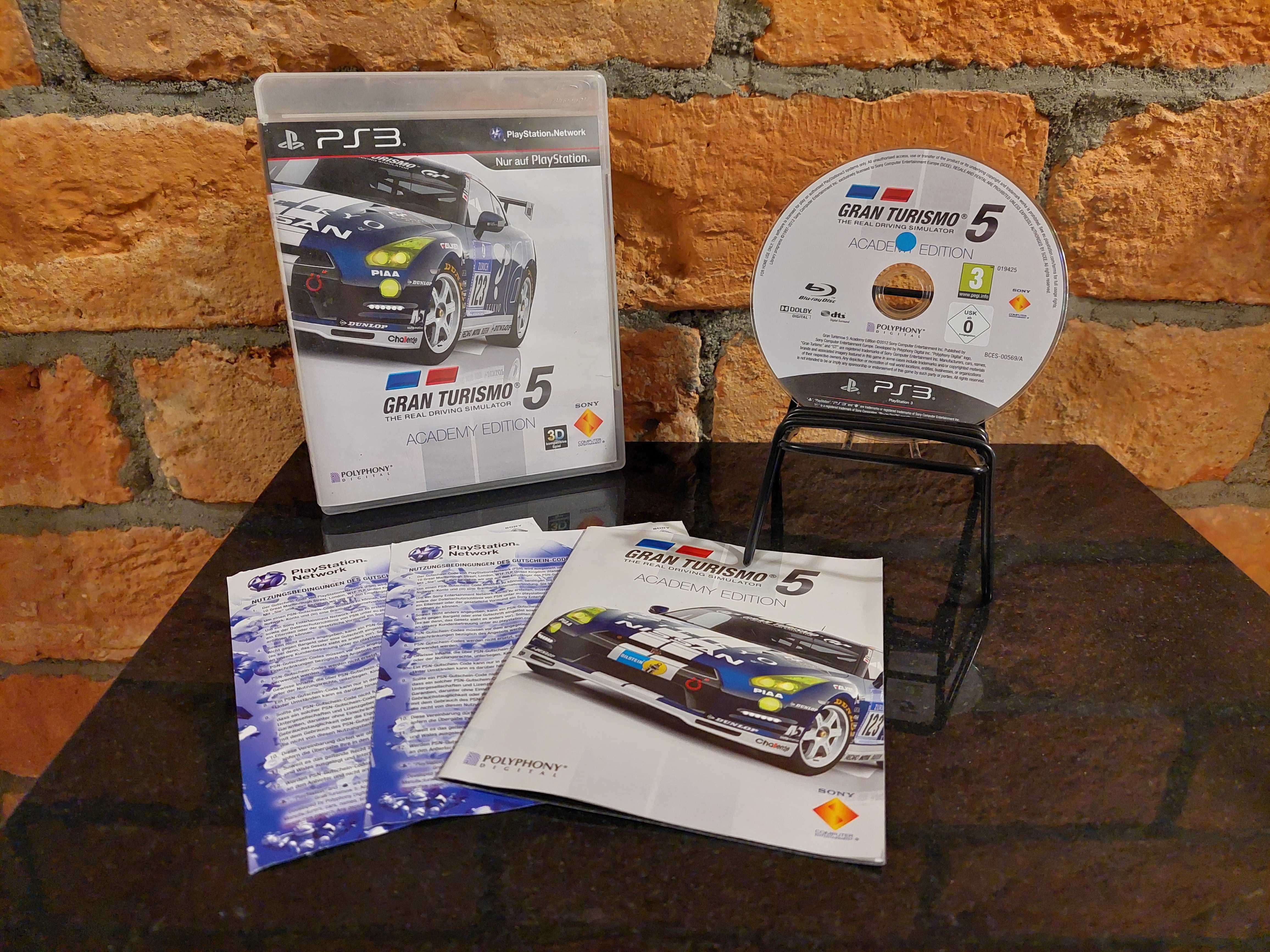 Gra Gran Turismo 5 Academy Edition na konsol Sony Playstation 3 PS3