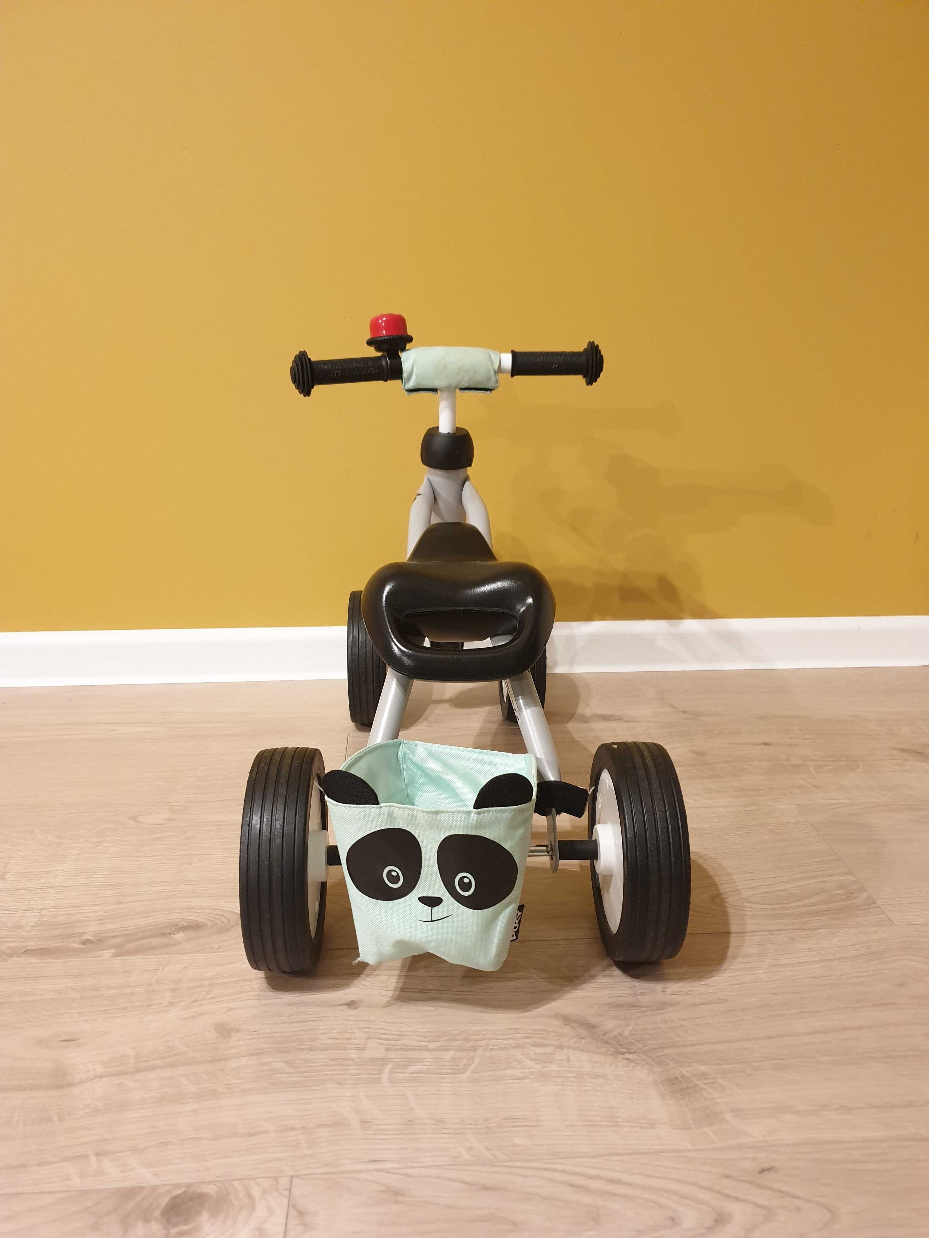Rowerek biegowy Puky Panda Wutsch rower z dzwonkiem 4-kołowy jeździk