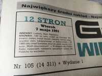Gazeta Głos Wielkopolski 1991