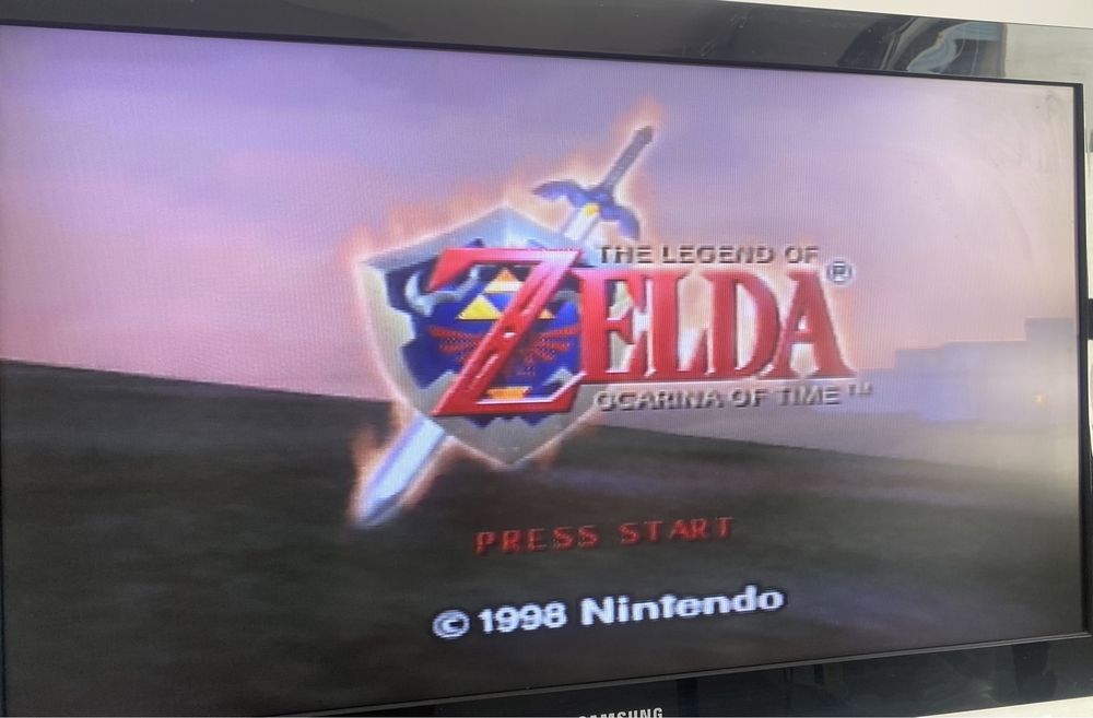 Zelda Ocarina of Time n64