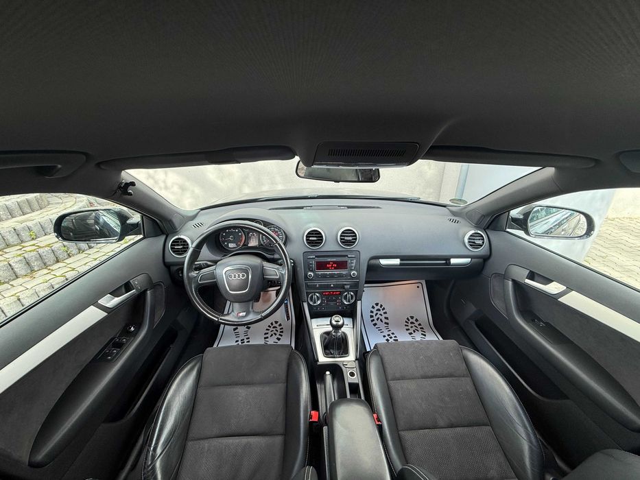 AUDI A3 S-LINE Jak Nowa 200KM Klima Alu Skóry Servis Oryginał
