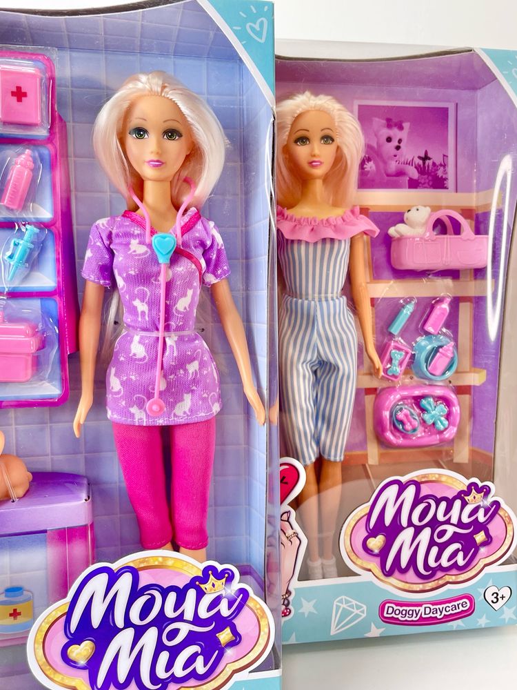 НОВЫЕ НАБОРЫ с куклами доктор и путешественница barbie