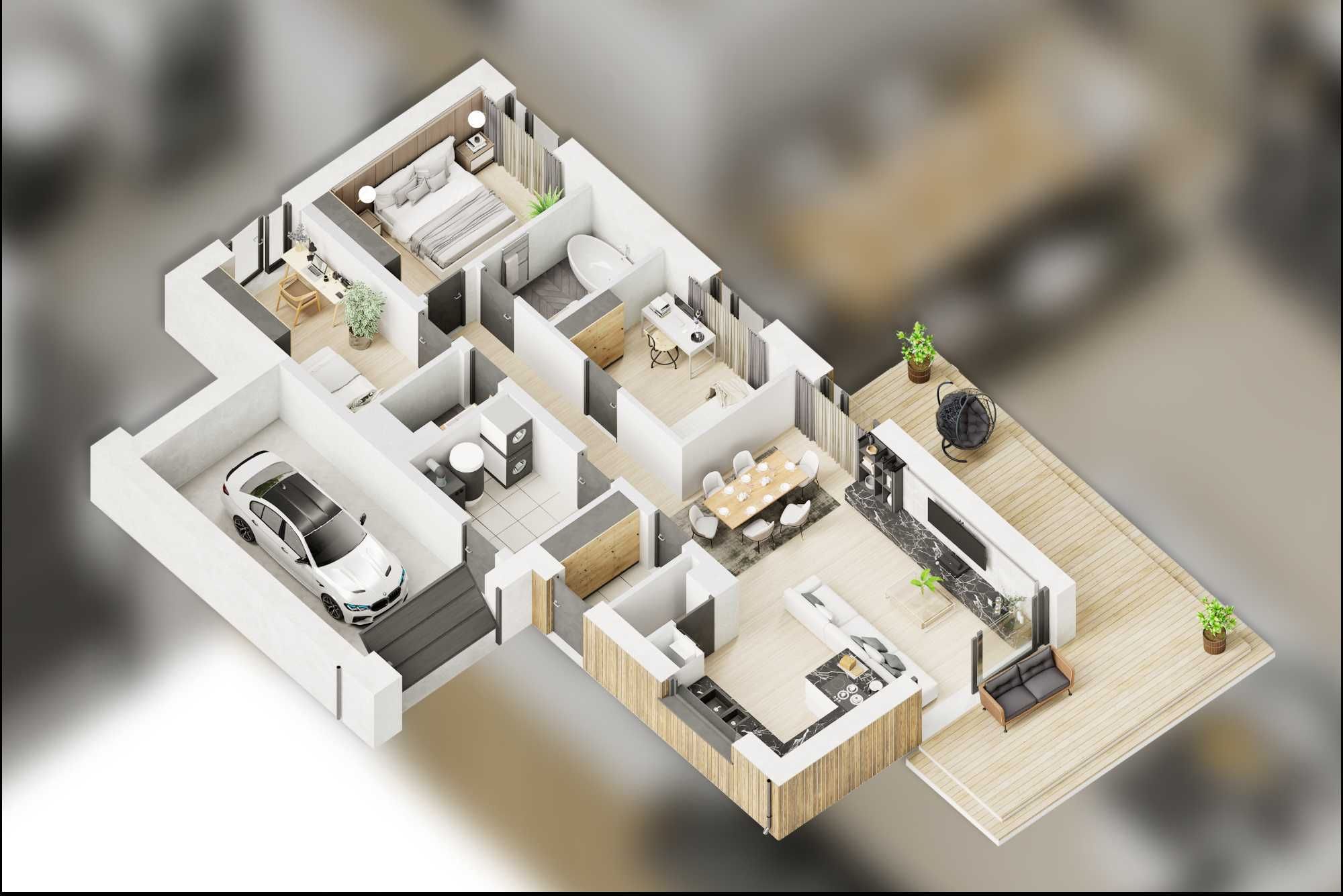 Dom Parterowy | 107 m² | Olkusz, ul. Krucza Góra
