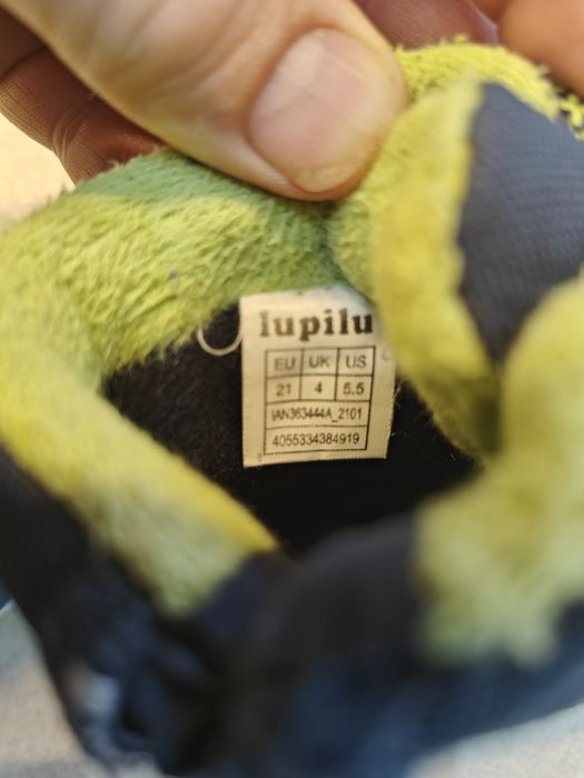 Buty zimowe chłopiec Lupilu 21