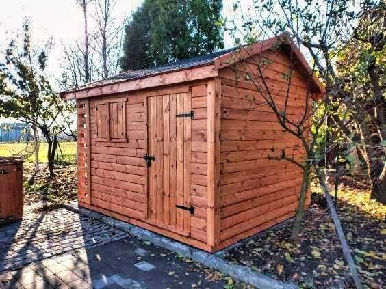 Domek narzędziowy z drewutnią/narzędziownik/domek gospodarczy