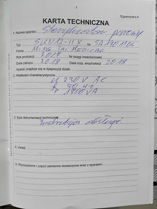 Autoklaw - 100% sprawny, ważny przegląd