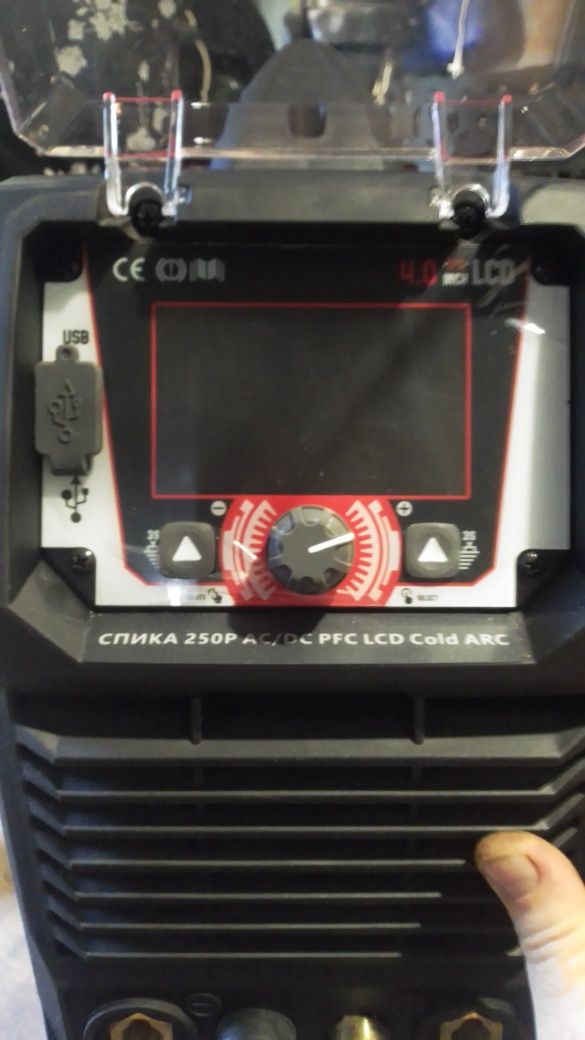 Аргонодуговая Тиг сварка Спика GTAW 250P AC/DC PFC LCD Cold Arc