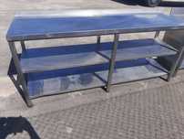 Mesa ou bancada ou apoio em inox