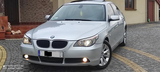 BMW 5 E60 2,2 i benzyna 170 km Xenon szyber dach automat alus oryginał