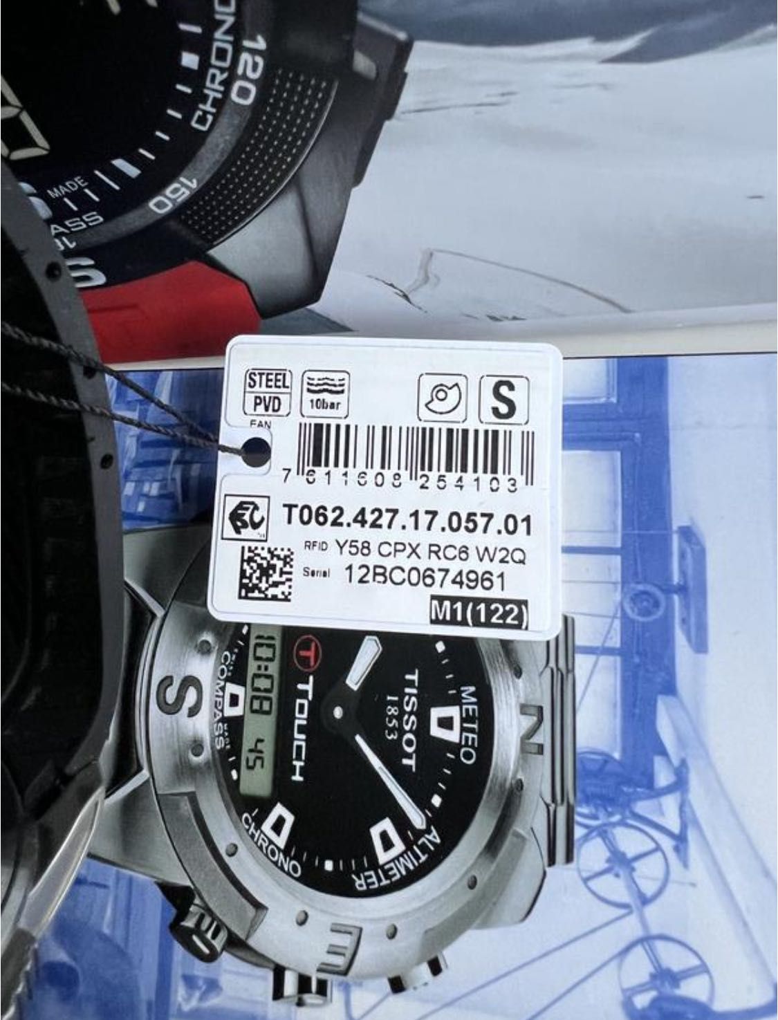 Годинник tissot t-navigator t062. 427. 17. 057. 01  оригінал