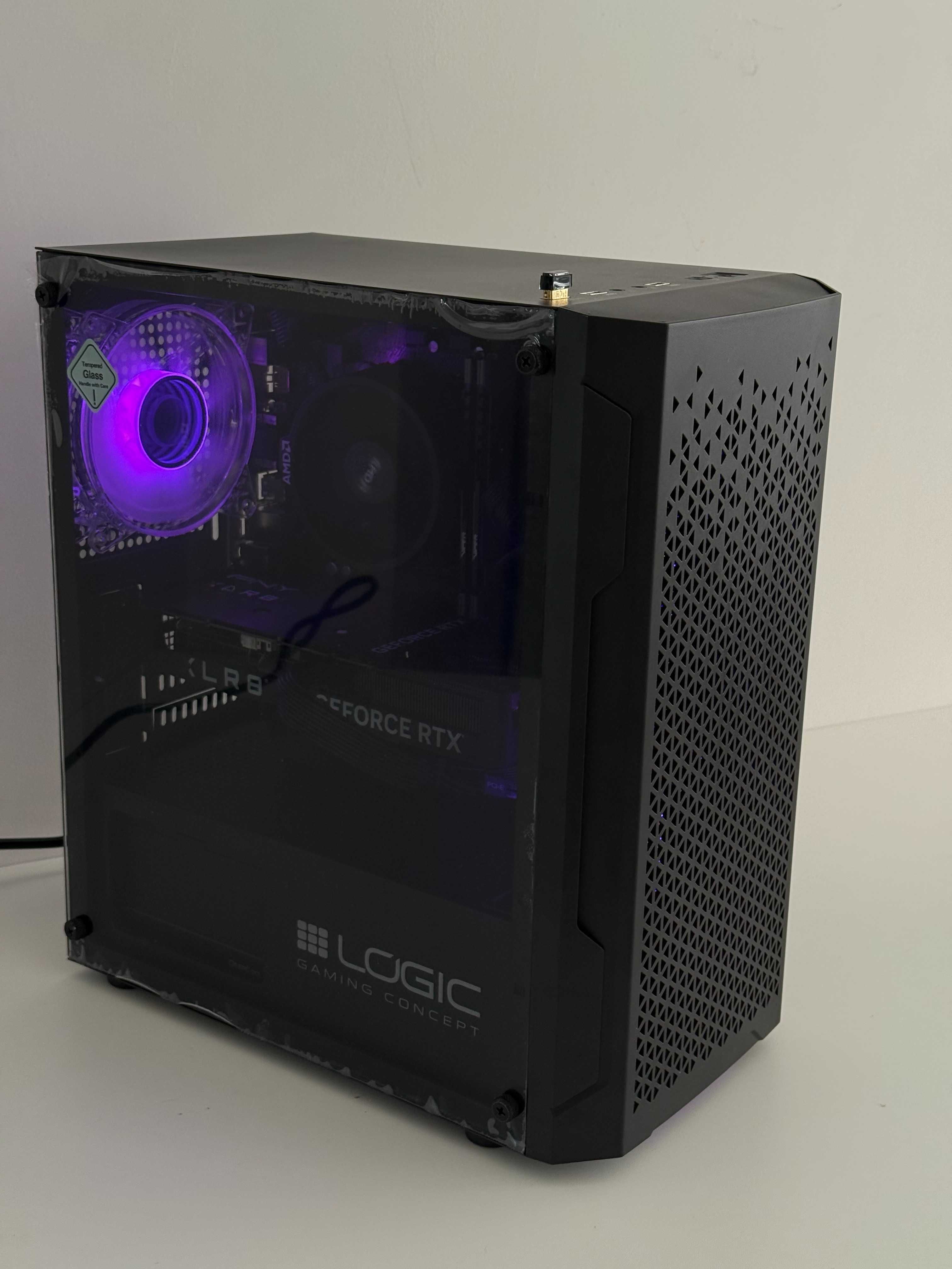 Komputer Gamingowy RTX4060Ti/AMD R 7 5700/1TB SSD/32GB RAM WIN 11 NOWY
