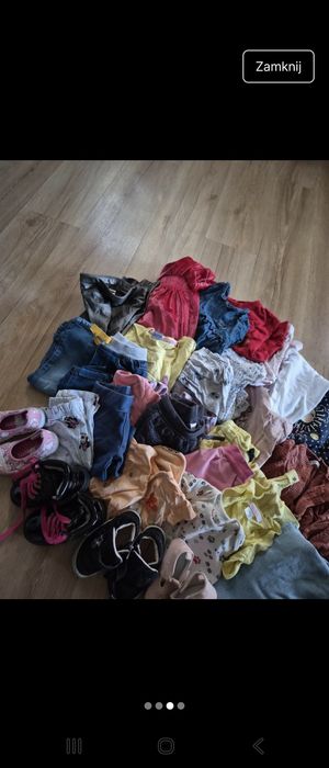 Zestaw ubrań dla dziewczynki