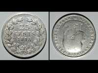 moneta - 25 centów - Holandia  - srebro - 1895 r.