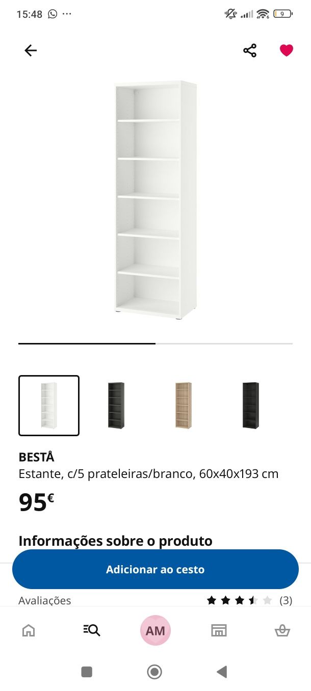 Estante besta ikea