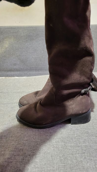 Продам сапоги шоколадного кольору
