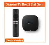 Смарт приставка Xiaomi Smart TV Box S Global 3nd Gen андроид version