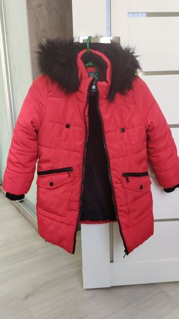 Продам пальто для девочки еврозима на 7-8 лет George