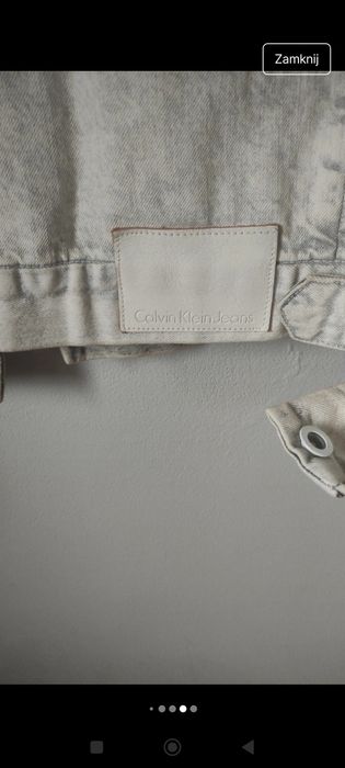 Kurtka jeansowa Calvin Klein