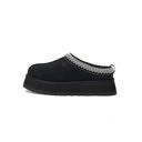 UGG Tazz II Slipper Black Women's Slippers On Platform Czarne