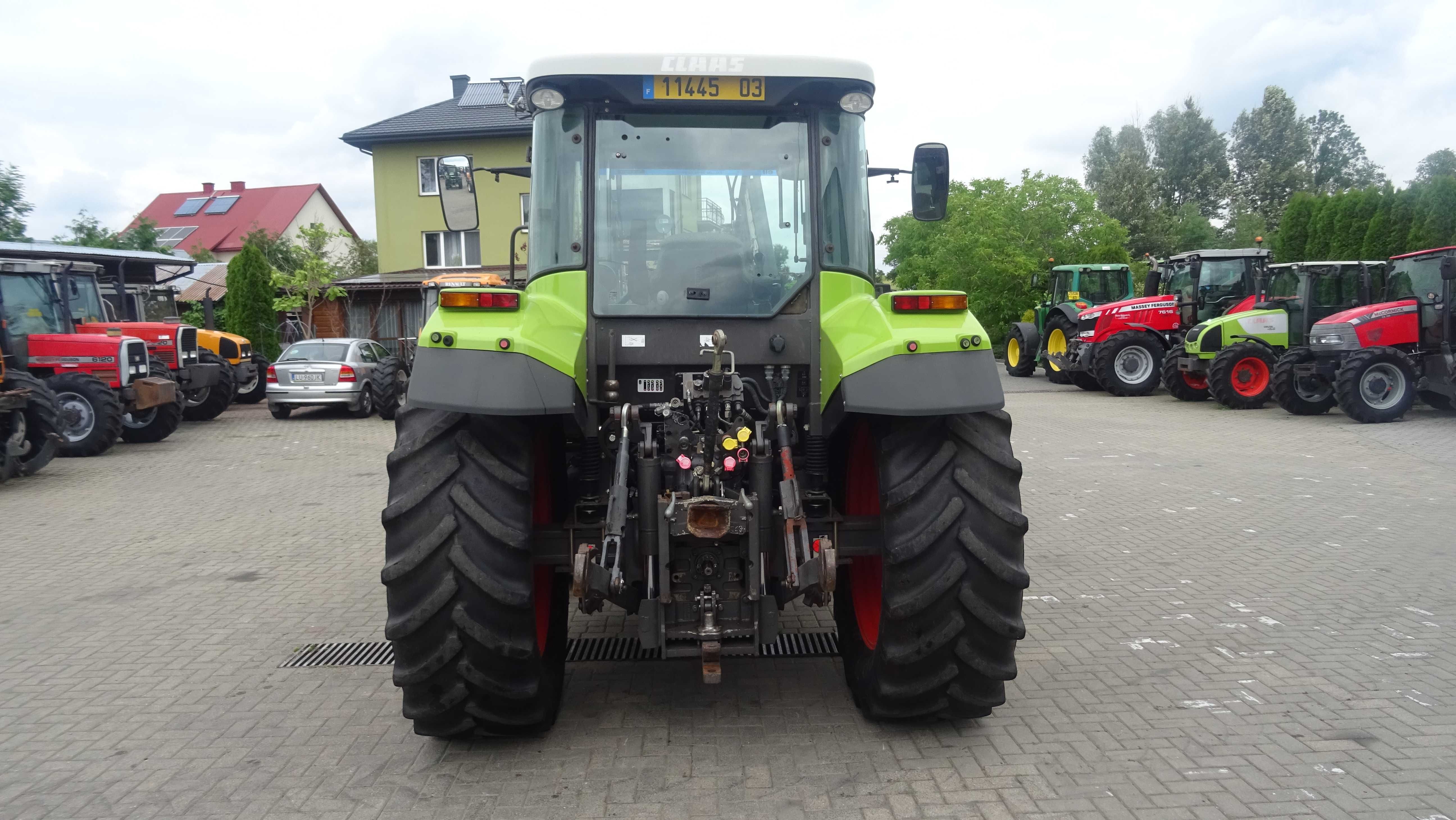 Class Ares 567ATZ SPROWADZONY ładowacz miękka oś 2008r