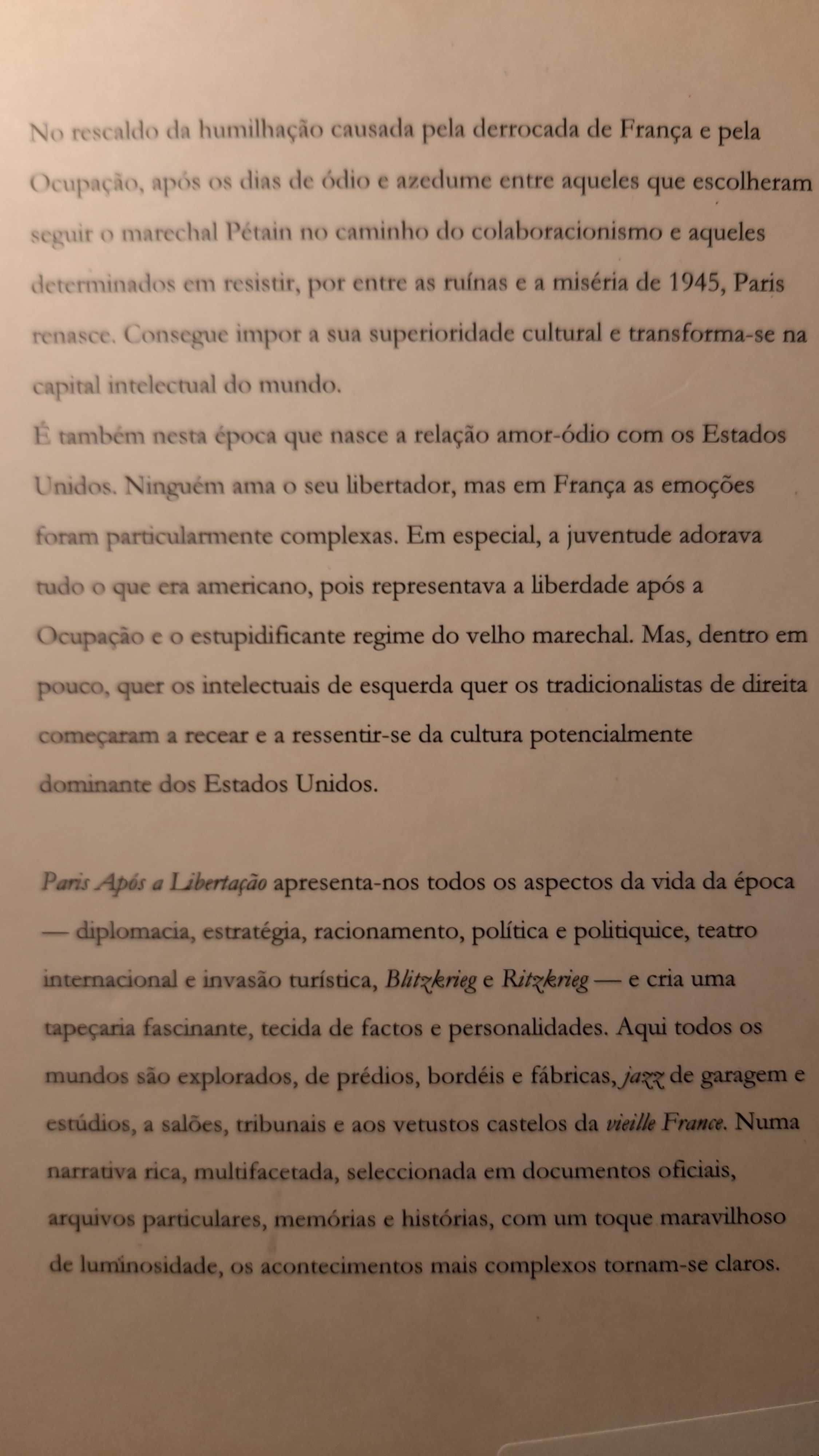 Antony Beevor, Paris após a libertação