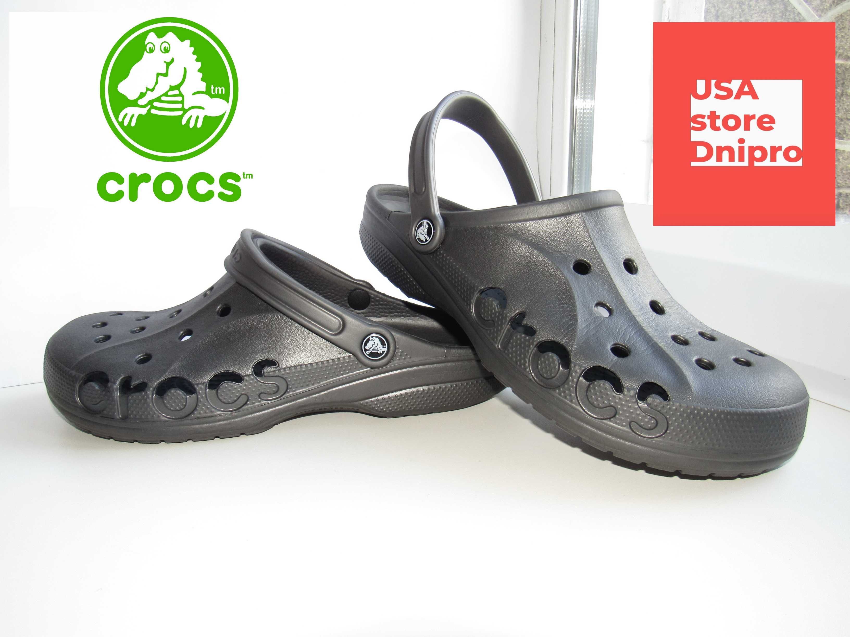 Шлепанцы, сандалии, тапочки Crocs Baya Clog р. M12 \ 45 (29,5см)