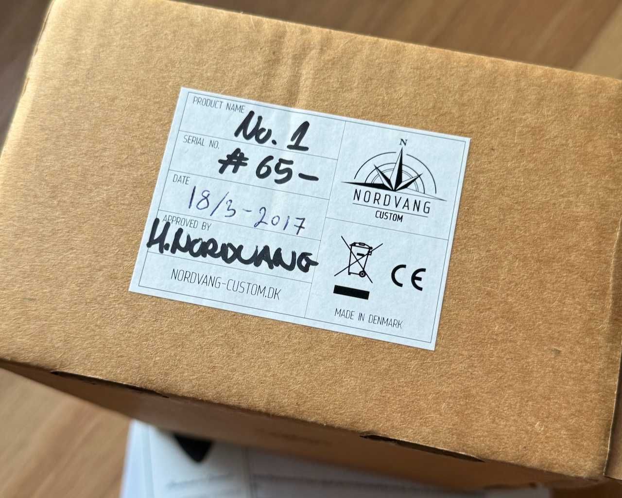 Nordvang Custom No. 1 Klon Centaur Overdrive