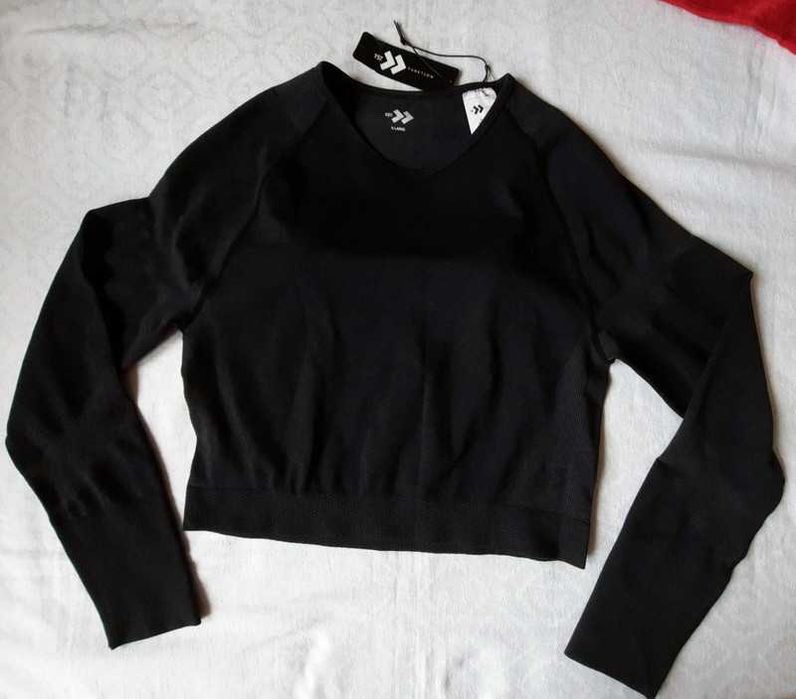 Top Koszulka damska z długim rękawem * sportowa * nowa z metką