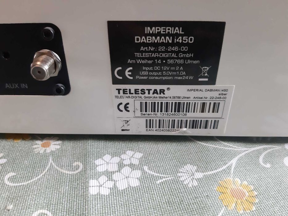 Radio Internetowe IMPERIAL DABMAN i 450