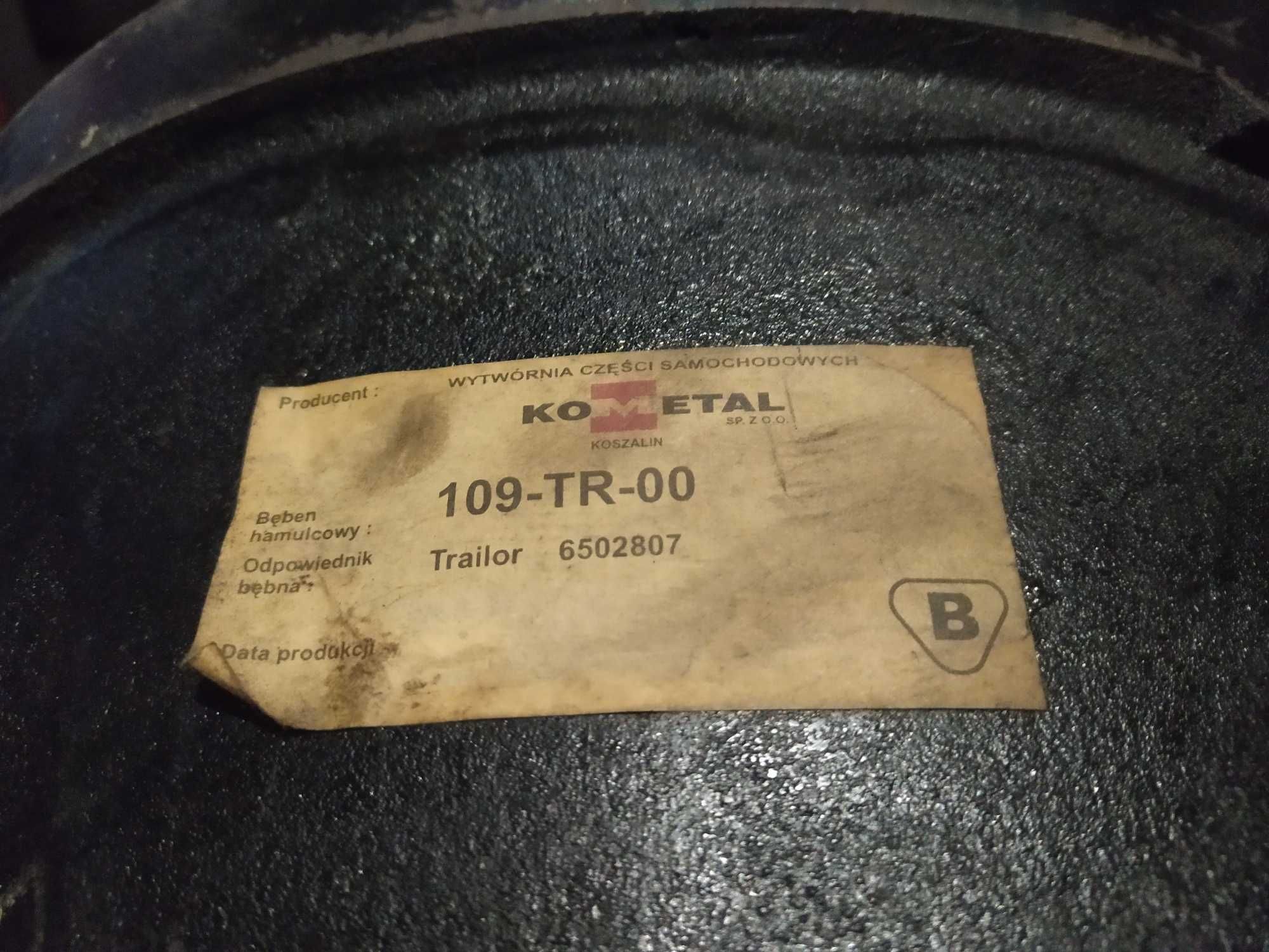 Bęben hamulca bpw saf smb trailor d83 d50