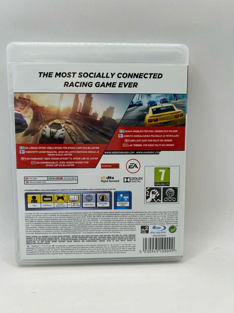 Nfs Most Wanted Polski w Grze Ps3 nr 6641