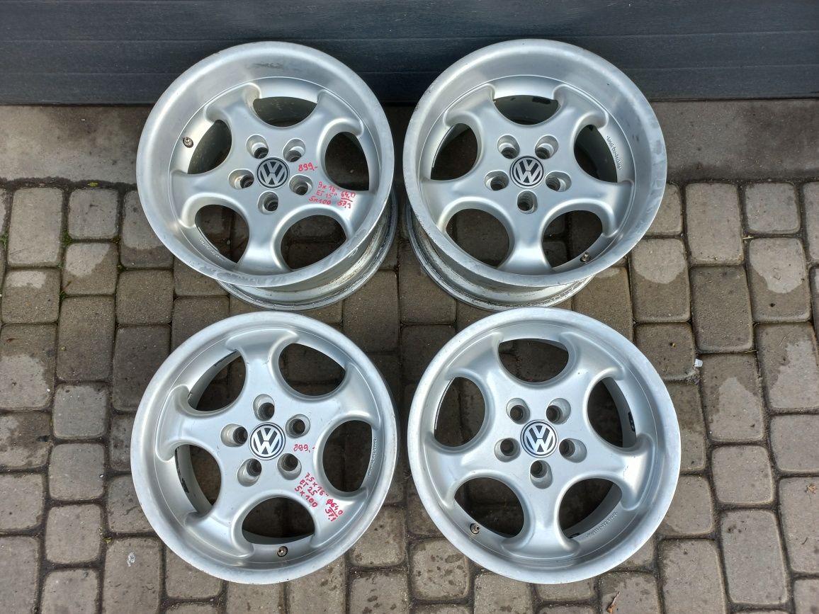 Felgi aluminiowe 16" 5x100 do VW Golf 4, Audi A3 *DWIE SZEROKOŚĆI*