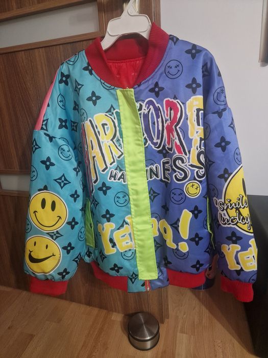 Kurtka bomberka dwustronna