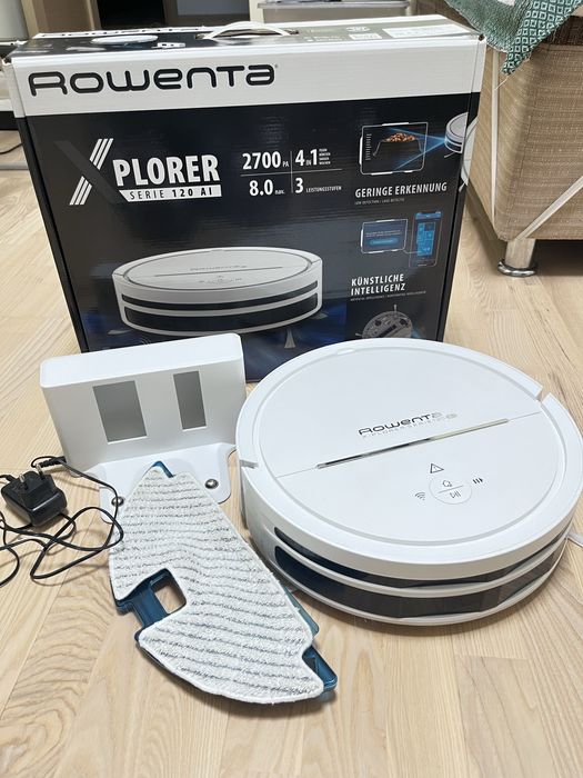 Робот-пилосос Rowenta X-plorer Serie 120 AI RR7877WH