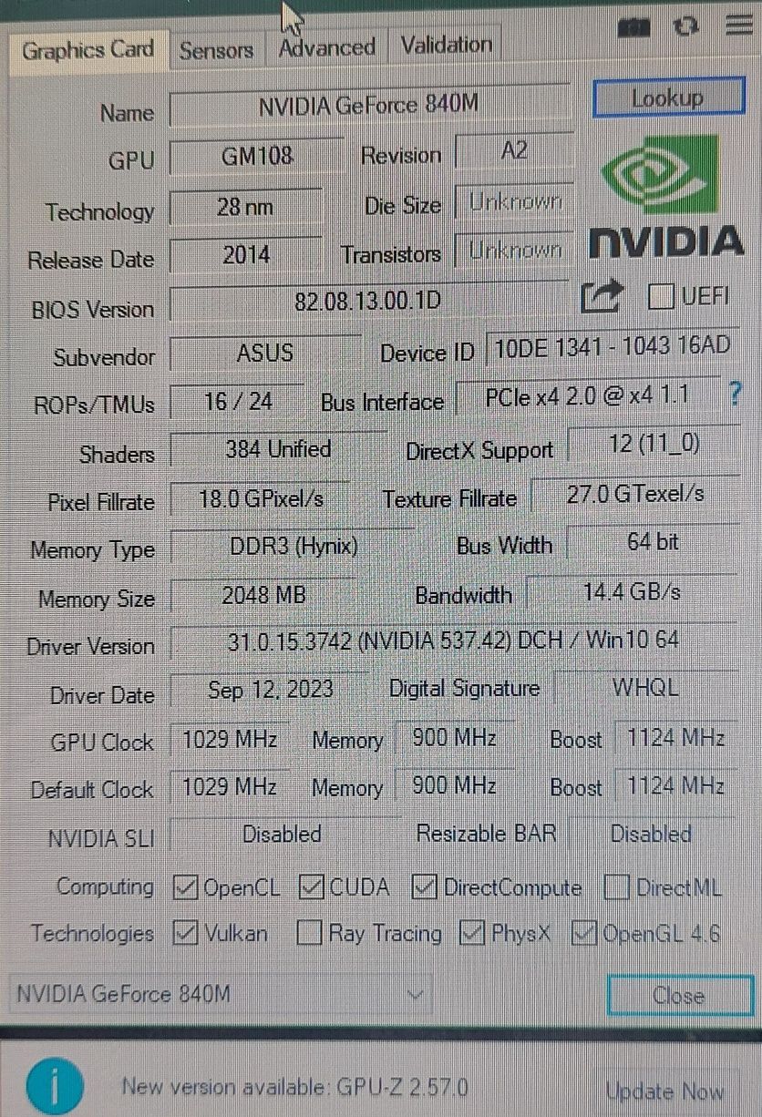 Ноутбук ASUS TP500LN | Core i5 4210u | GeForce GT840M 2Gb | 8 Gb ОЗУ