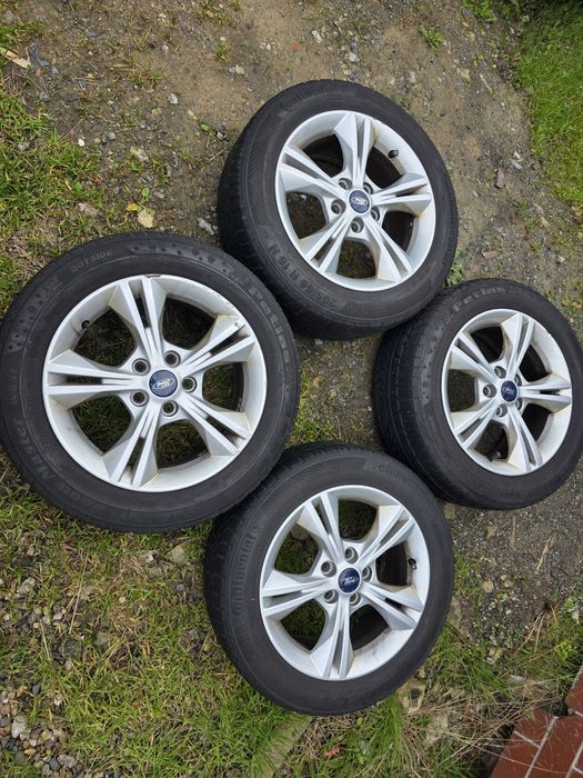 Alu Felgi 16" Komplet 4szt 5x108 Ford Mondeo Focus Opony Zima Zimowe