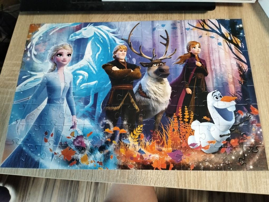 Puzzle Frozen II Kraina Lodu 100 elementów