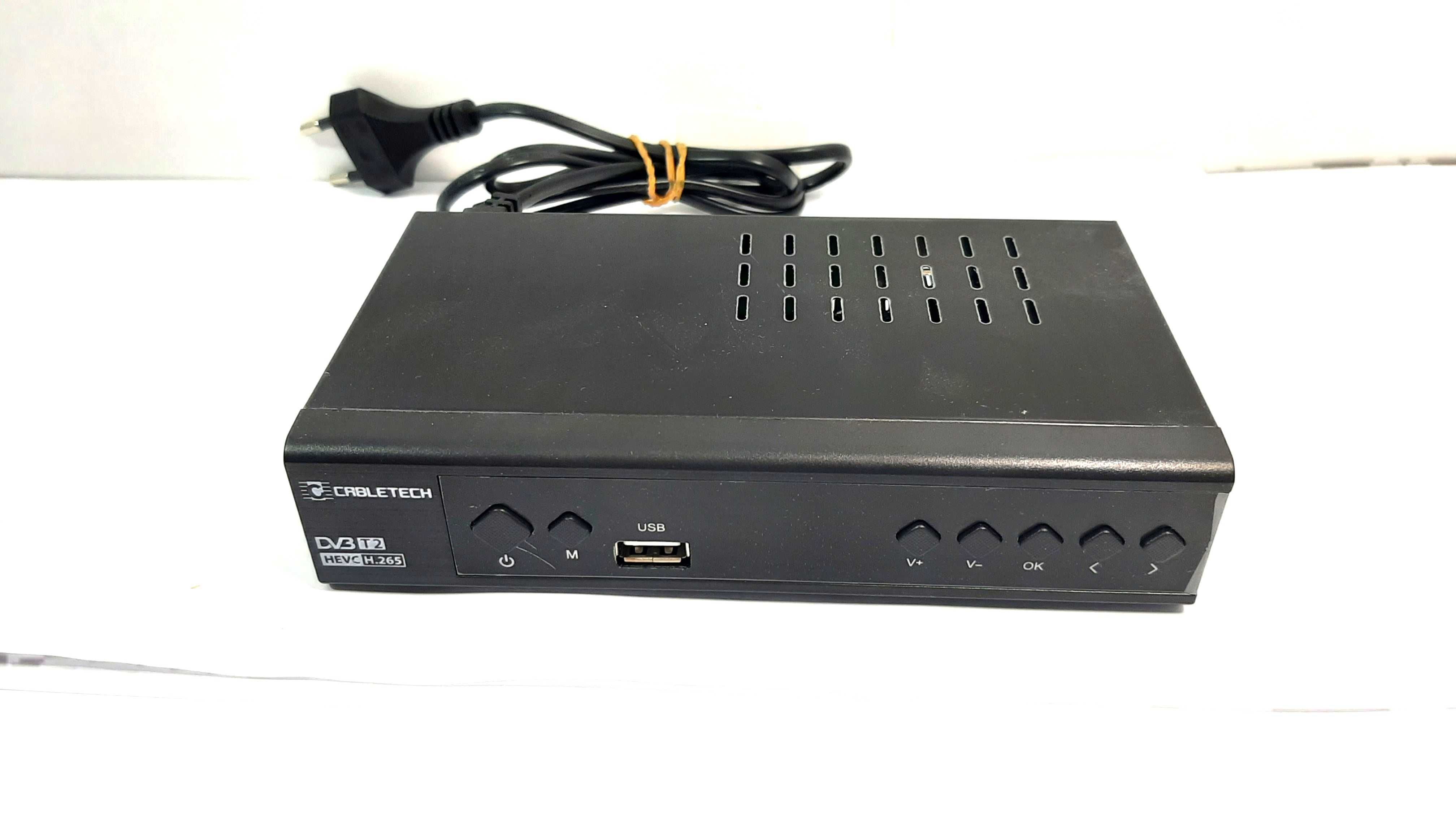 Dekoder CABLETECH DV3T2 URZ0336C Komplet ideał