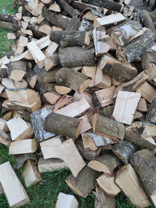 Drewno opałowe rąbane, osika, brzoza