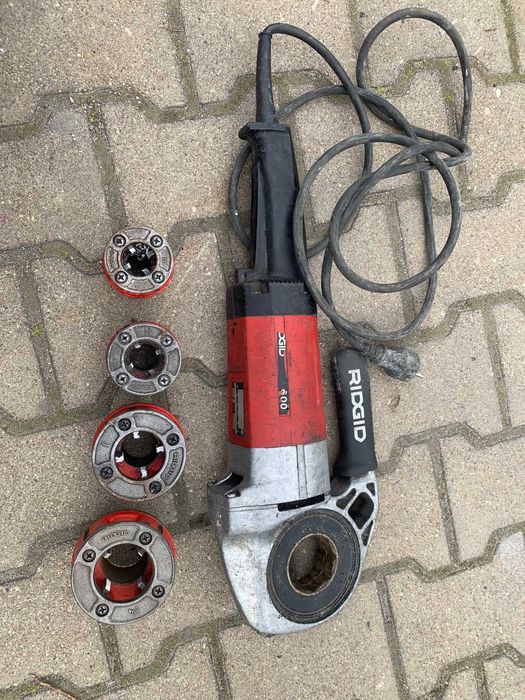 RIDGID 600 GWINTOWNICA gwinciarka elektryczna + 4 głowice Lublin