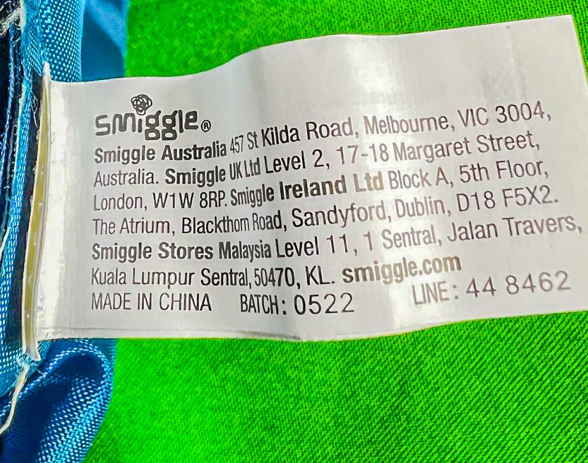 Smiggle Australia original bag backpack sack сумка для обуви мешок