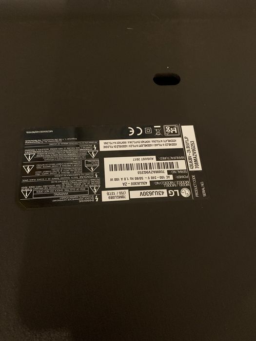 LG 43" com netflix em otimo estado