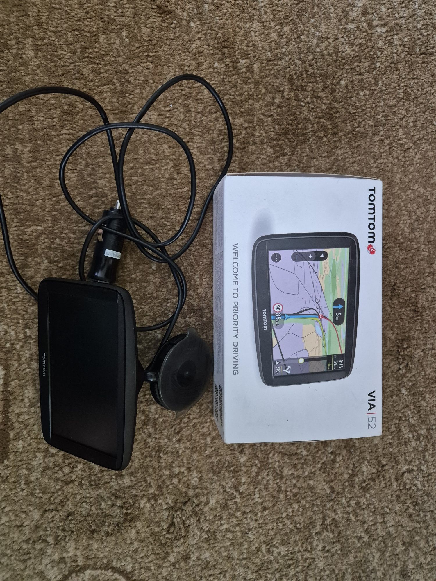 Nawigacja TomTom via 52 mapy Europa