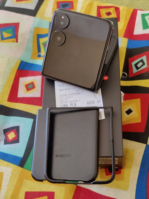 Xiaomi MIX Flip 12/512GB Black Czarny Komplet z EuroRTV Gwar 03.2027r.